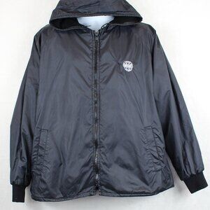 Vintage Independent Truck Skateboard Zip Light Jacket (L)
